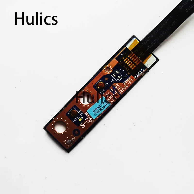 Hulics Used FOR LENOVO Y580 Power & Media Button Board W/ Cables LS-8002P