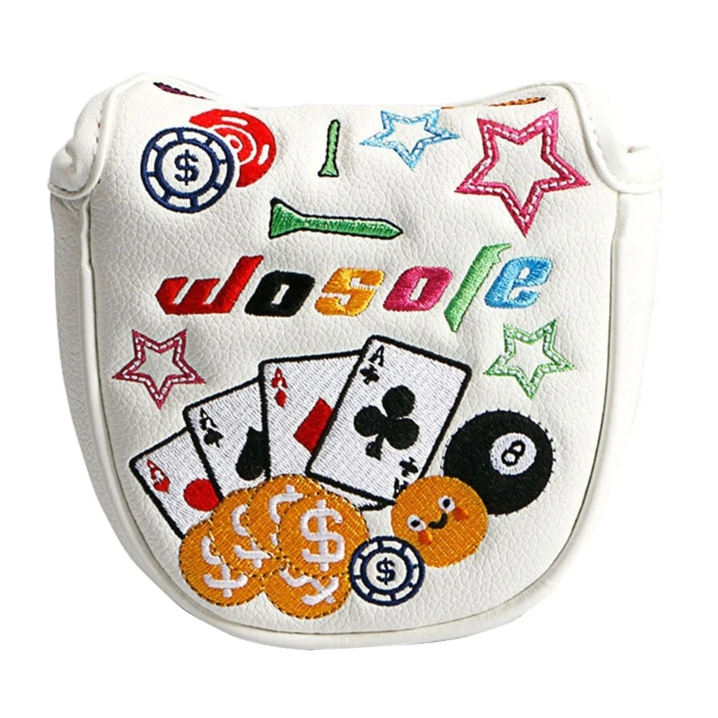 Cute Closure Golf Putter Head Cover for Scotty-Cameron-Golf Builder R66E