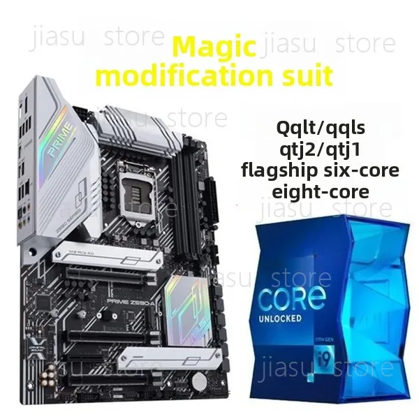 Modified Desktop CPU Kit, LGA1151 i9 9900K , 6/8 Core Processor Combo