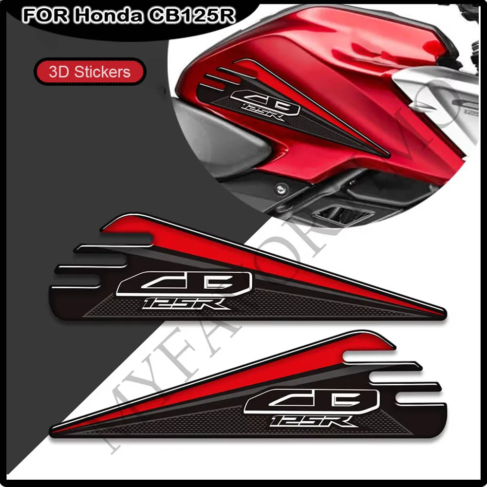

Для Honda CB125R CB 125R 125 R 2018-2022 мотоциклетная накладка на бак, боковые ручки, комплект газа, мазута, наколенники, защитные наклейки, наклейки