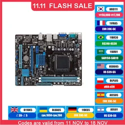 ASUS M5A78L-M LX3 PLUS Desktop Motherboard 760G 780L Socket AM3+ DDR3 16G Micro ATX Mainboard