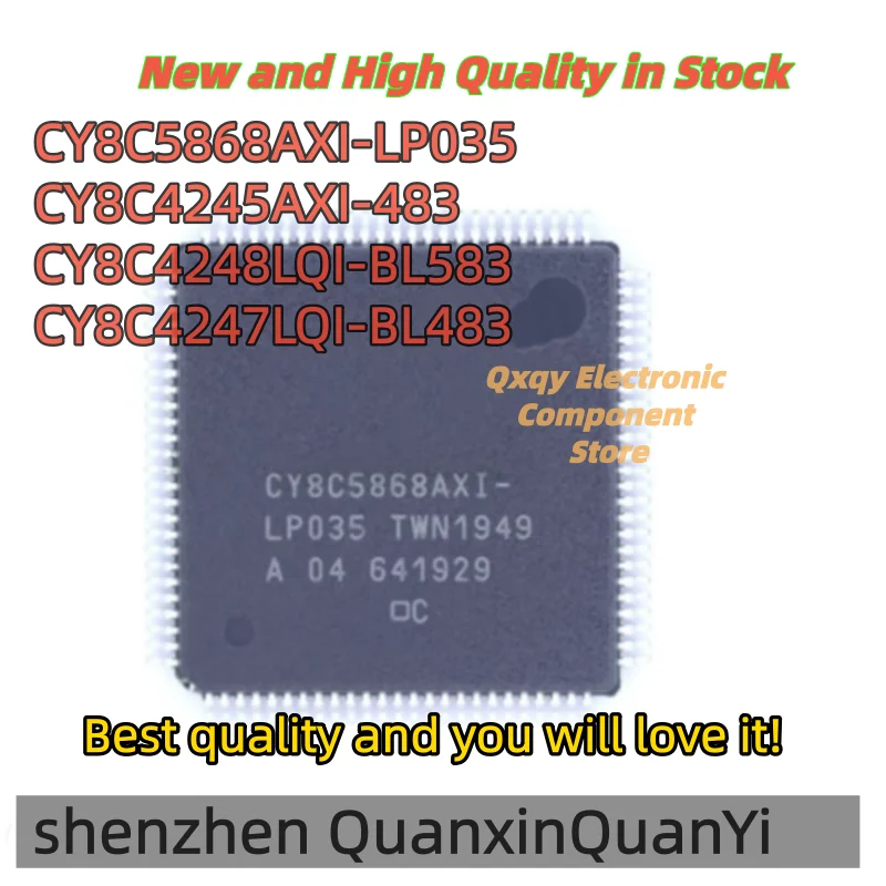 1PCS NEW CY8C5868AXI-LP035 CY8C4245AXI-483 CY8C4248LQI-BL583 CY8C4247LQI-BL483