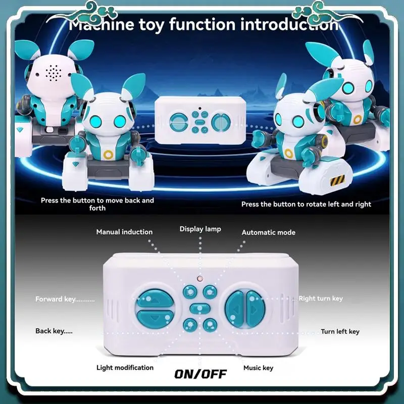 

Надежная игрушка-робот Ai, игрушка-робот с распознаванием жестов, перезаряжаемая детская игрушка-робот с дистанционным управлением, умный робот-игрушка