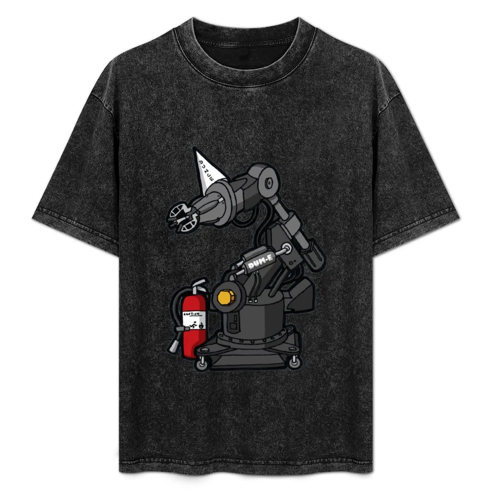 IM1-Camiseta DUM-E Robot Chibi, camisetas gráficas de rapero, camisa de anime vintage de gran tamaño, camiseta de gran tamaño para hombre