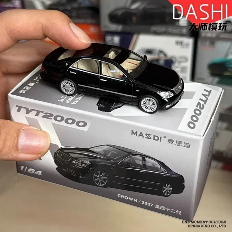 MASSDI Diecast 1/64 مقياس 2007 تاج 12 الجيل/2000 IS 300 نموذج سيارة مصنوع من خليط معدني كلاسيكي هدية تذكارية للكبار عرض ثابت #2