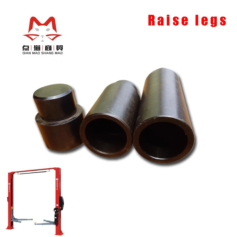 Car Lift Rubber Pad Lift Tray Heightening Feet Heightening Legs Heightening Section Foot Pads Solid Lift Accessories