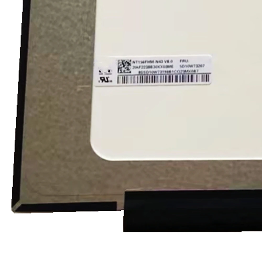 NT156FHM-N43 V8.0 Fit B156HTN06.2 N156HGA-EA3 FHD 1920×1080 30 Pin LCD Screen Panel Matrix for Lenovo Ideapad 3-15ITL6 82H8