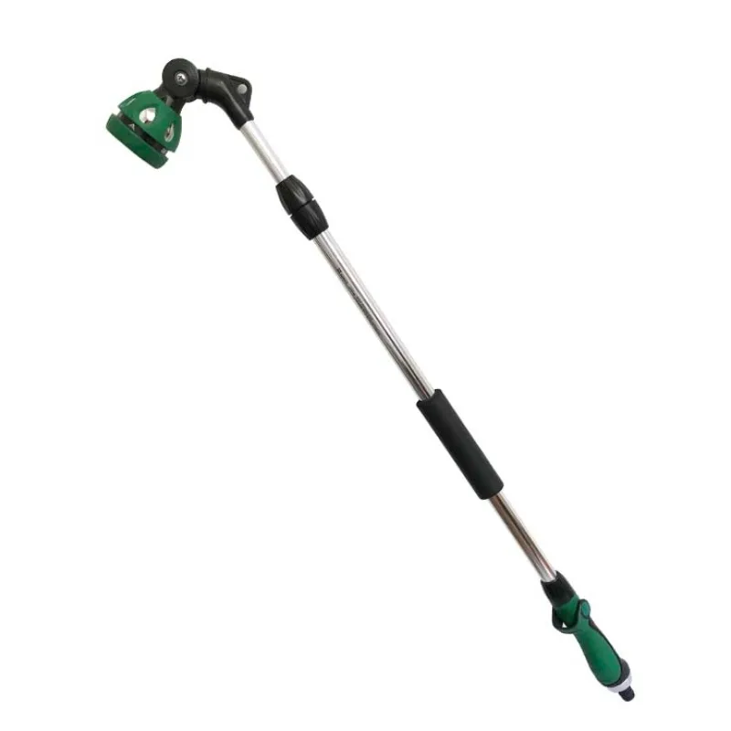 

Adjustable head garden use telescopic spray watering wand long distance spray nozzles jet water lance garden hose spray gun