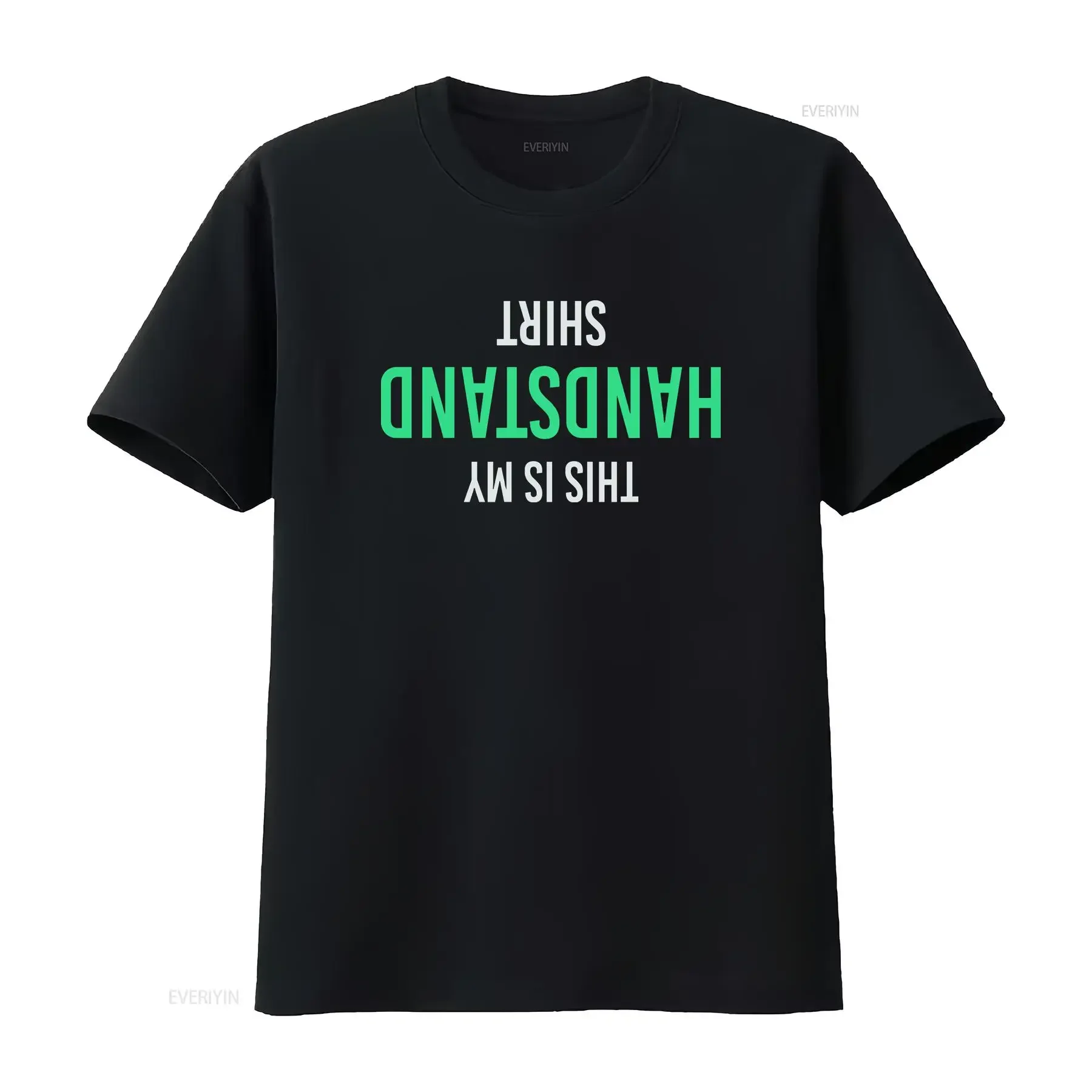 Girls This Is My Handstand T Shirt Women's Funny Gymnast Gym Workout vintage Washed Stretched streetwear homme Stylish