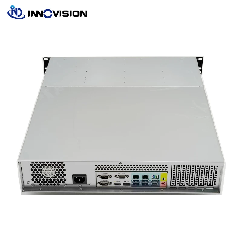 Imagem -06 - Suporte a Case do Servidor Hotswap 8bay Hdd 2u 520 mm Atx Psu M-atx 9.6 Abaixo da Placa-mãe Opcional 6g 12g Sata Sas Backplane