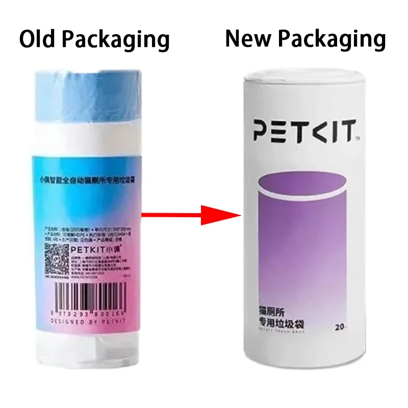 Petkit Poop Bag Trash Bag Substituição, Saco de resíduos para Pura X Pura Max, Caixa de lixo auto-limpante automática, Suprimentos de limpeza