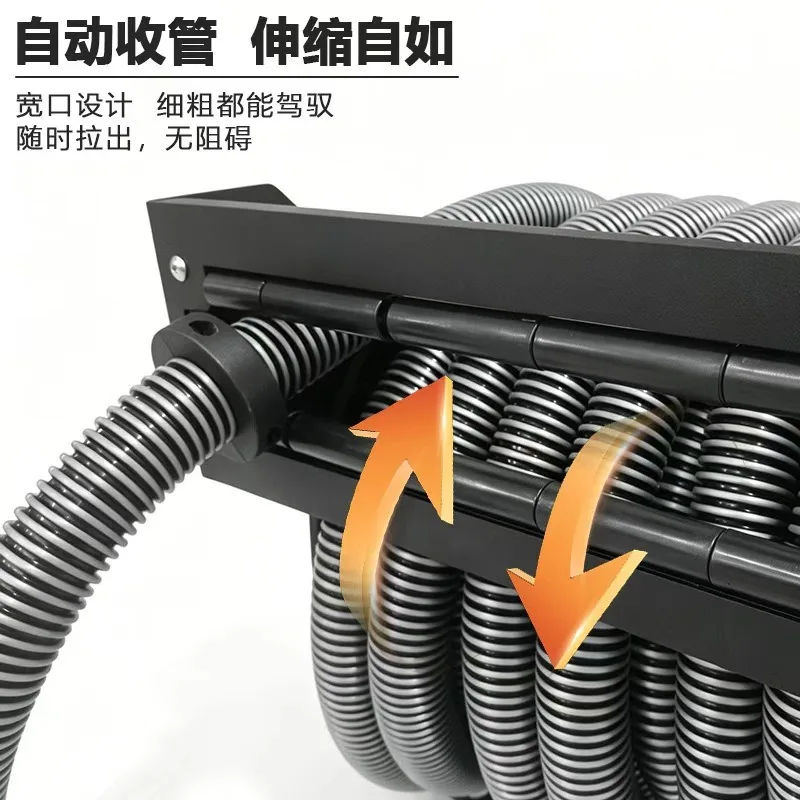 Vacuum Drum Vacuum Cleaner Telescopic Automatic Dust Removal Environmental Protection Take-up Line Car Wash Reel
