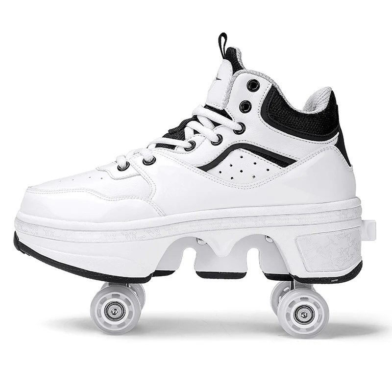 New Children's Sports Roller Skates Deformed Student Training Competition 4-wheel roller Skates Assembly