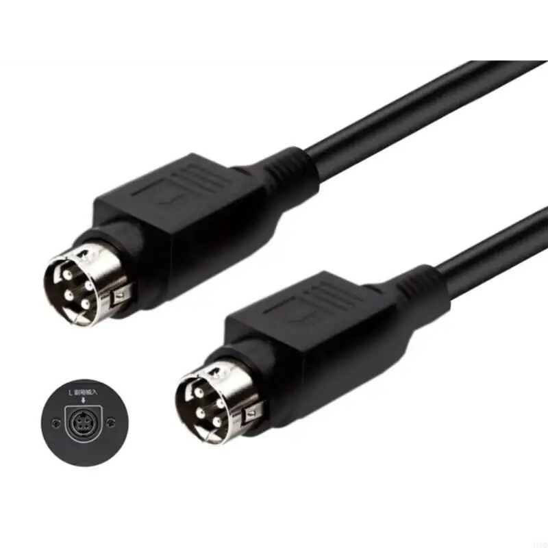 J1HD укрепляет конструкции 4PIN DIN DINKIERS CABLE для R1700BTR1600TIII LONG