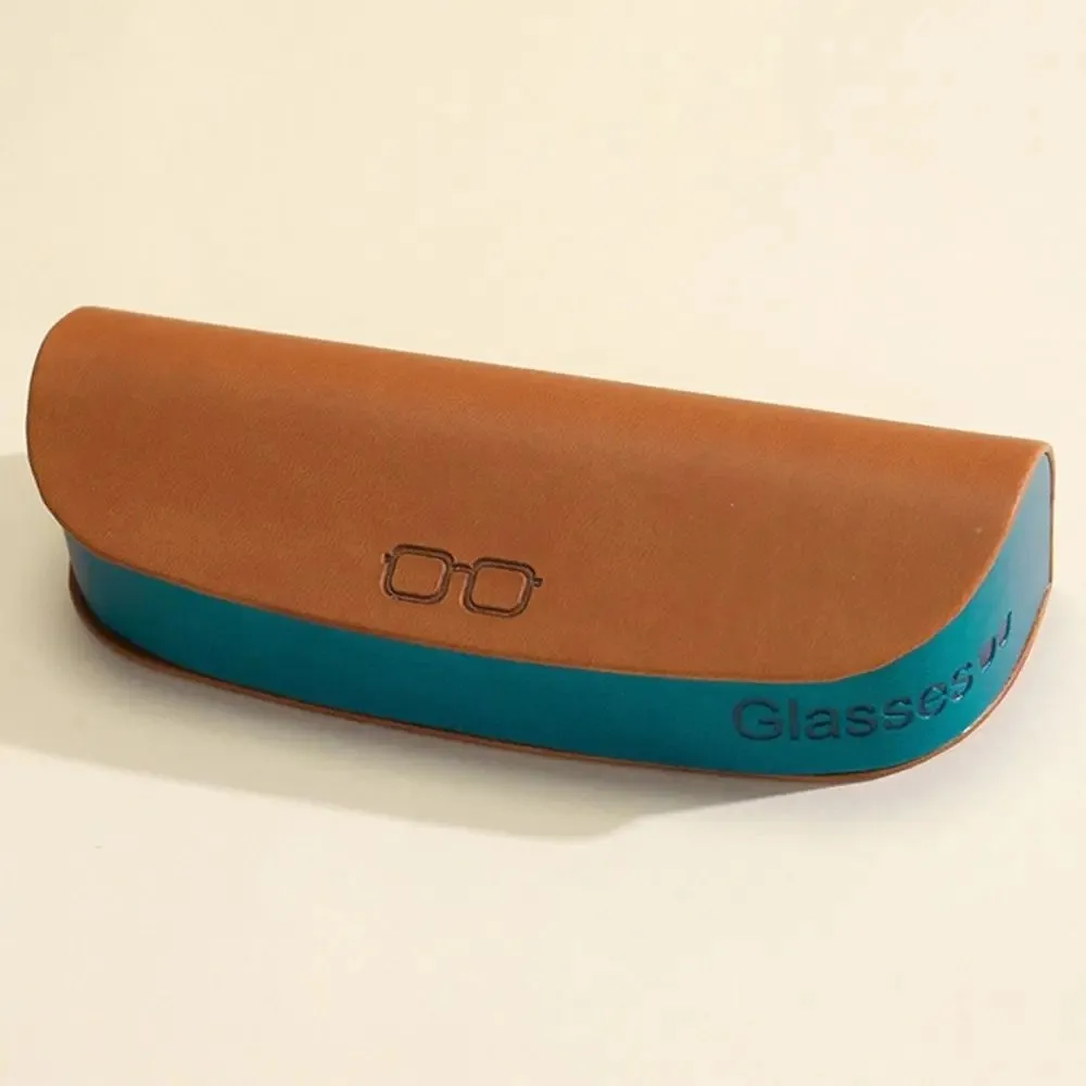 حافظة نظارات بإبزيم مغناطيسي من جلد البولي يوريثان حافظة واقية محمولة تتدفق داخل صندوق النظارات الشمسية خفيف الوزن