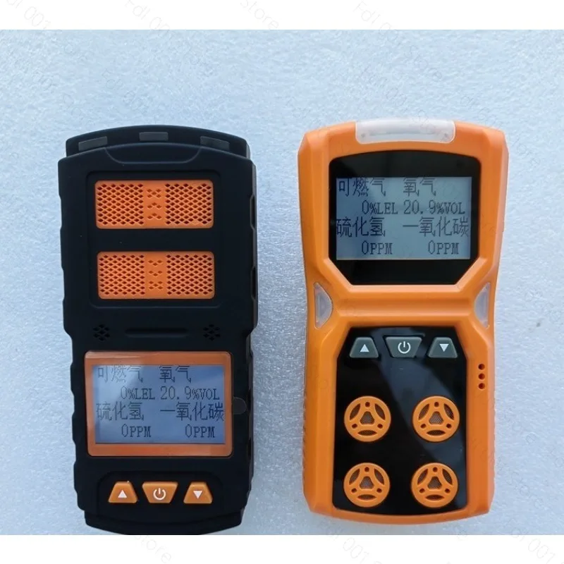 Portable Mining 4-in-1 Gas Detector with Coal Mine Safety Certificate Explosion-Proof CD4 Methane Oxygen CO Hydrogen Sulfide