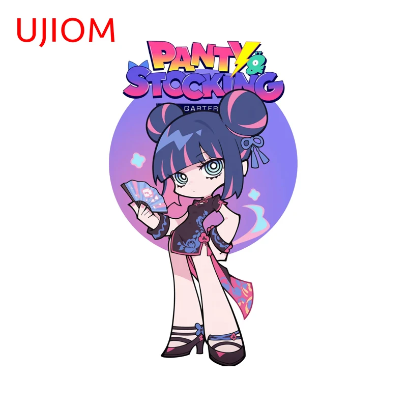 UJIOM Cool Momo Ayase Graffiti Wall Sticker Exquisite Attractive Sunscreen Edgy Decal Suitable For Computer Home Accessories