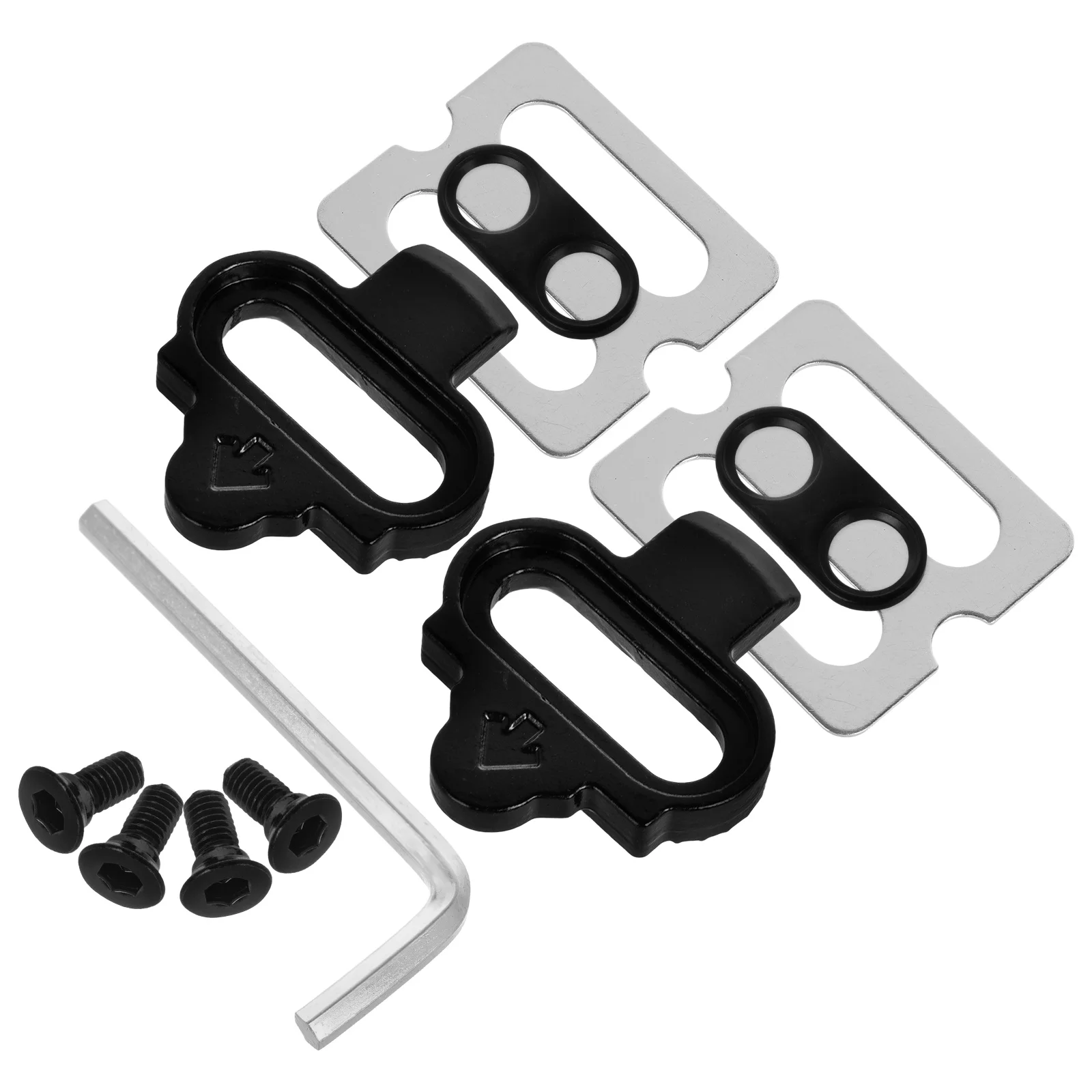 

1 Set Portable Cycling Cleats Bike Shoes Cleats Bike Pedal Plate Cycling Accessories Bikes Pedal Cleat Cycling Accessories
