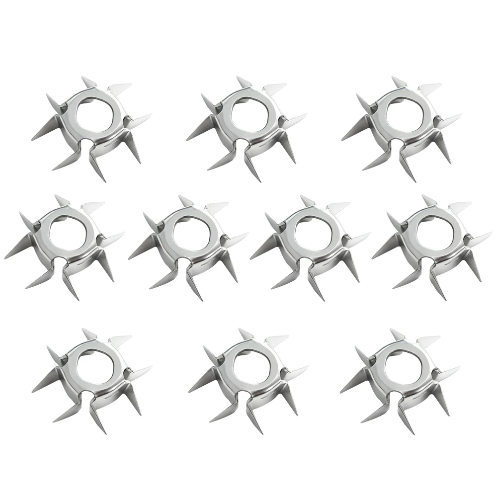 10 pièces têtes larges tir à l'arc pointe de flèche Points Judo 8 pattes tête large pour la pratique du tir accessoires de chasse