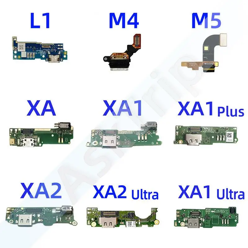 

Aiinant Bottom Charging USB Date Dock Mic Charger Flex Cable For Sony Xperia L1 L2 L3 L4 M4 M5 XA XA1 XA2 Plus Compact Premium