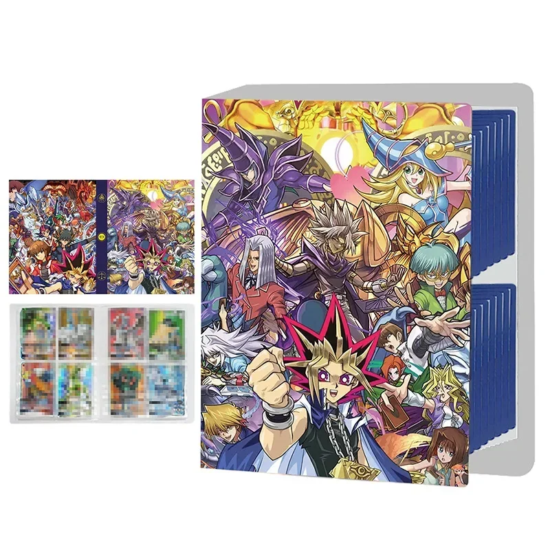 Yu-Gi-Oh Anime Album Game Collection Card Book Blue-Eyes Toon Dragon Album Book Anime Map Letter Holder Binder Notebook Folder