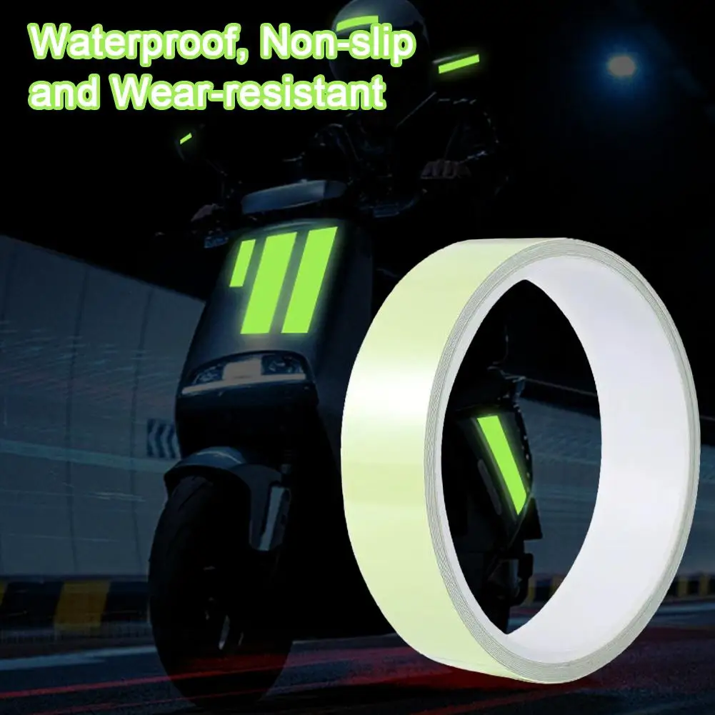 Glow In The Dark Tape Waterproof Luminous Adhesive Sticker Green Light Safety Warning Strip for Stairway Floor Home