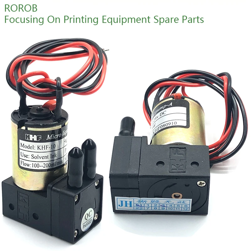 Khf Bomba De Tinta Pequena Bomba De Líquido Micro Diafragma, Impressora A Jato De Tinta De Grande Formato, Bomba Recirculacion Tinta De Dtf, 24V, DC