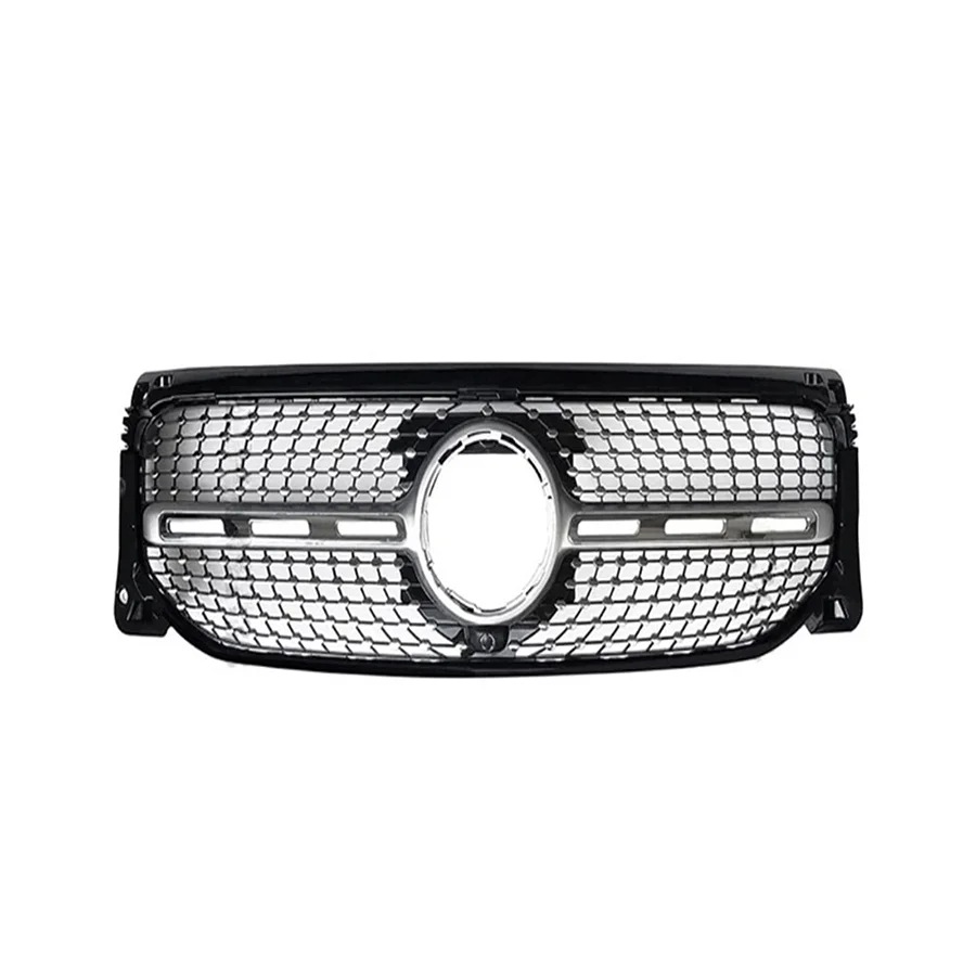 

FOR X247 GLB-CLASS 2020-IN DIAMOND SILVER Car Accessories Front Grille Mesh