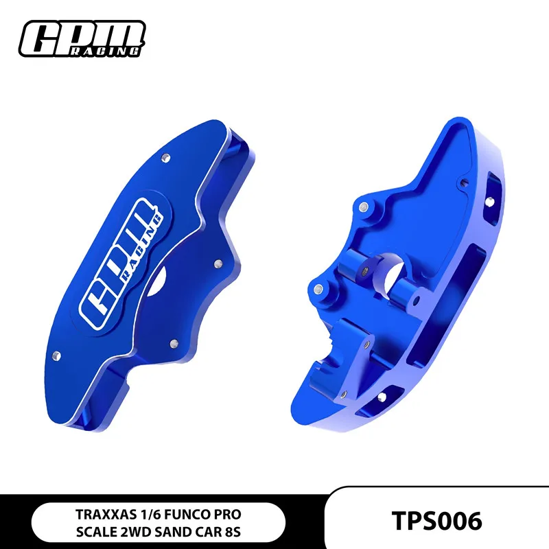 

GPM 7075 Aluminum Front Brake Calipers (L&R) 10951# For TRAXXAS 1/6 Funco Pro Sand Car 8S RC Car Parts