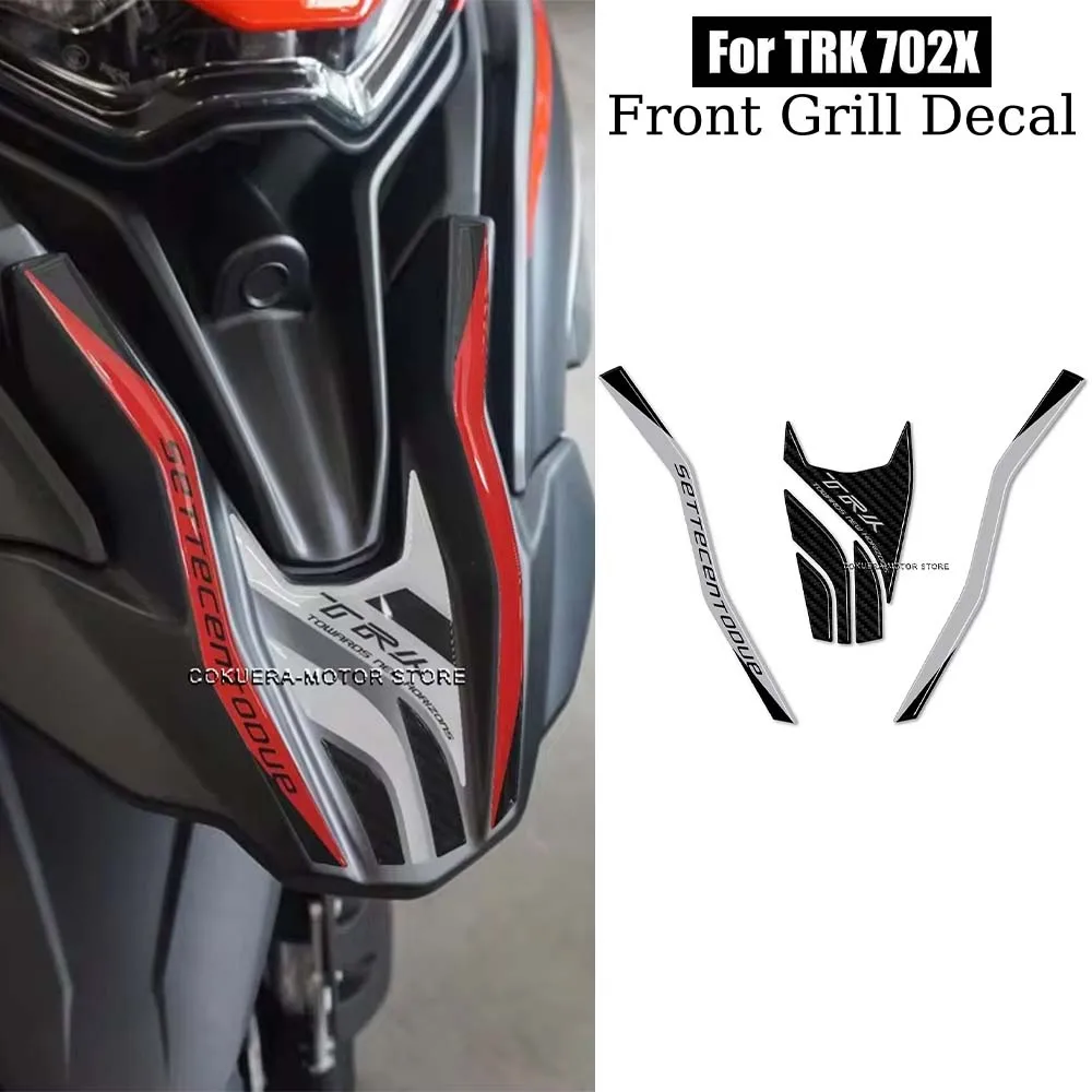 

For Benelli TRK702X trk702x Motorcycle front grill protection stickers Motorcycle decorative stickers