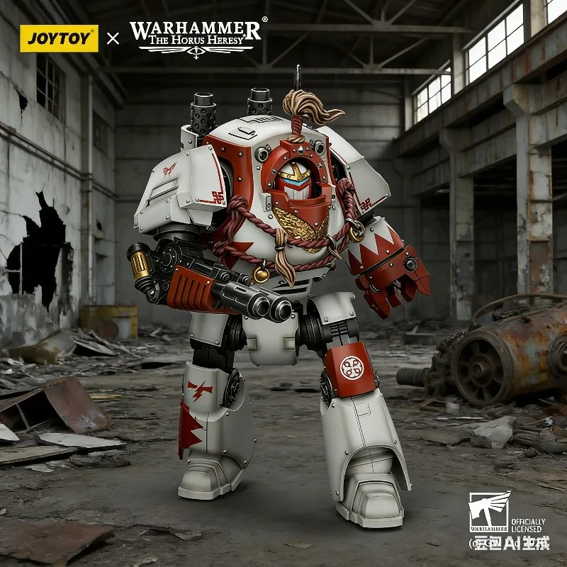 

Фигурка JOYTOY Warhammer: Модель Contemptor (Дредноут) из White Scars (Horus Heresy) в масштабе 1/18 с Melta-пушкой и Gravis Power Fist