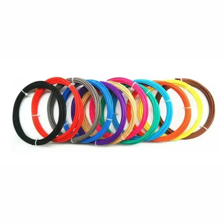 9 50 100 200 Meters PLA Filament for 1.75mm 3D Print Material Pen Printer Multi Colors 3d printer parts