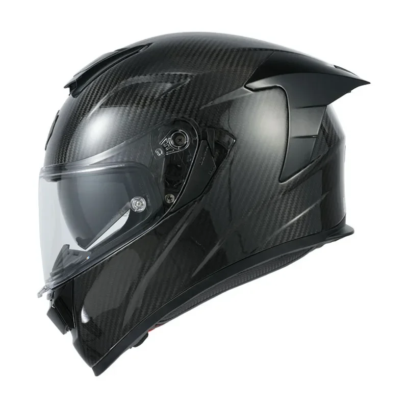936 Men's Racing Motorcycle Helmet with Dual Visors, All-Winter Track Shell, Universal for All Seasons and New Conditions