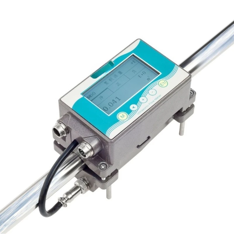 

Flowmeter FT211 outer clamp integrated small diameter ultrasonic flowmeter test pipe diameter DN15 - DN65mm
