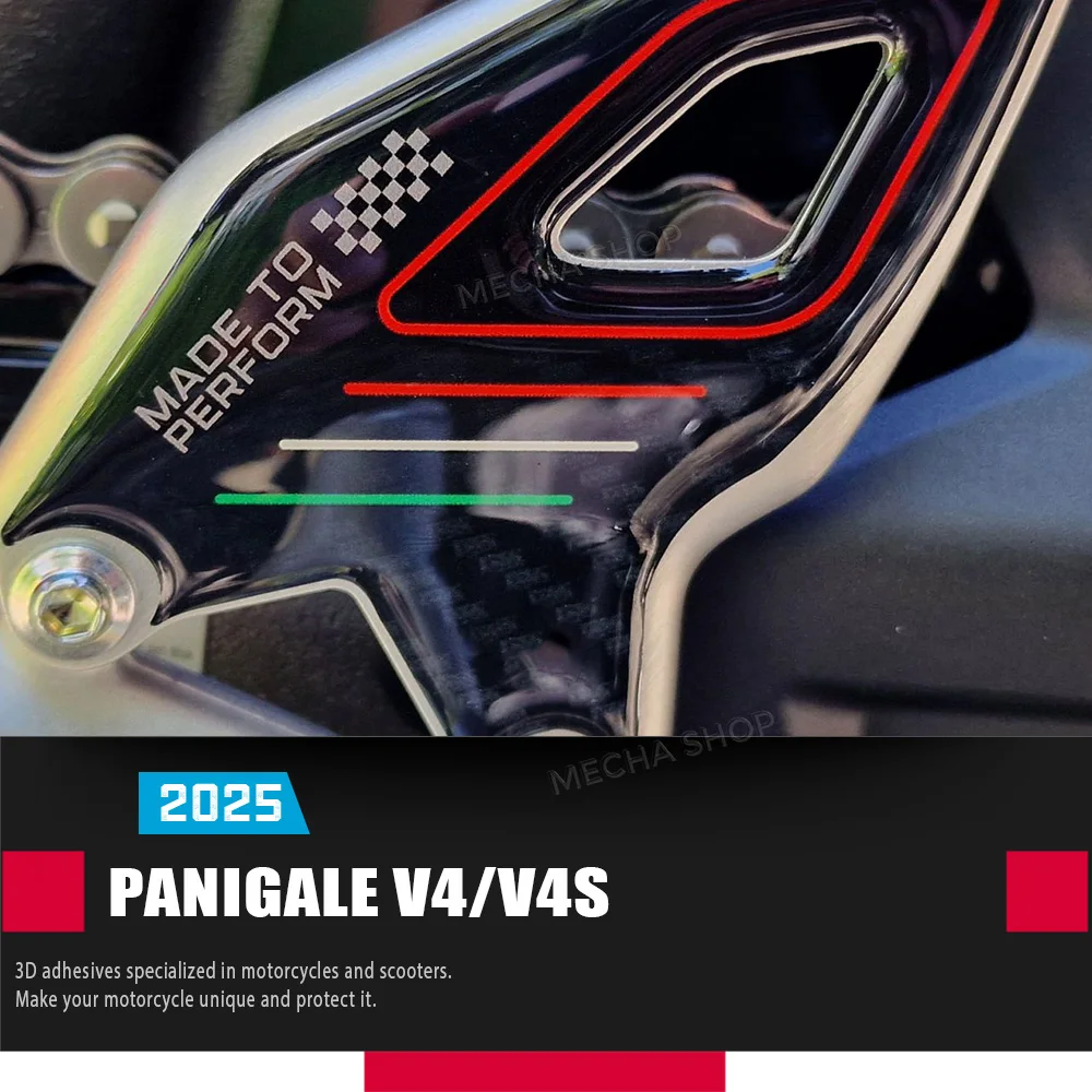 

Motorcycle 3D stickers are protected from panigale V4S heel area compatible with V4 V4S 2025