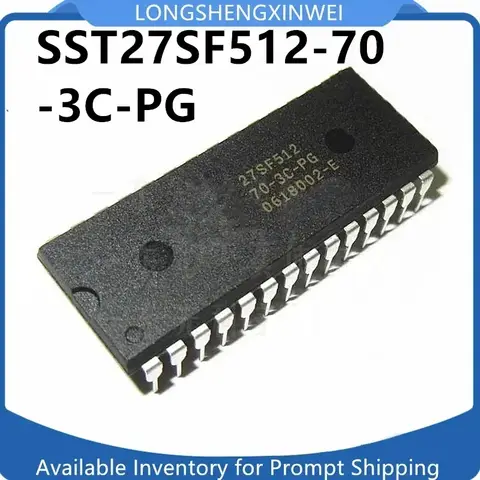 1PCS SST27SF512-70-3C-PG 27SF512 Direct Insertion DIP-24 Original Memory Microcontroller Chip IC New