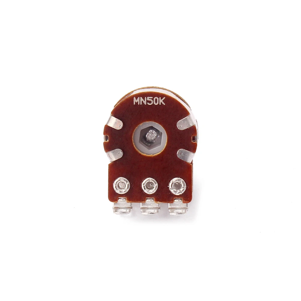 

MN50K Dual Potentiometer Audio Log Linear Guitar Volume Tone Control Electric Accessories Premium Material Durable Practical
