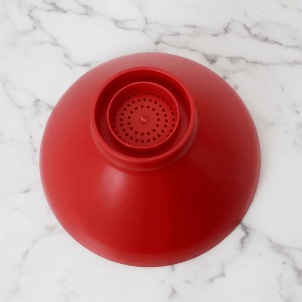 Kitchen Gadgets Fine Mesh Kitchen Grease Drainer Large Size Side Outlet Grease Colander Plastic Food Strainer Bottle
