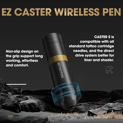 EZ Wireless Cartridge Tattoo Machine Pen Rotary Wireless Battery Pen Portable Power Pack 1500mAh LED Digital Display Tattoo Gun