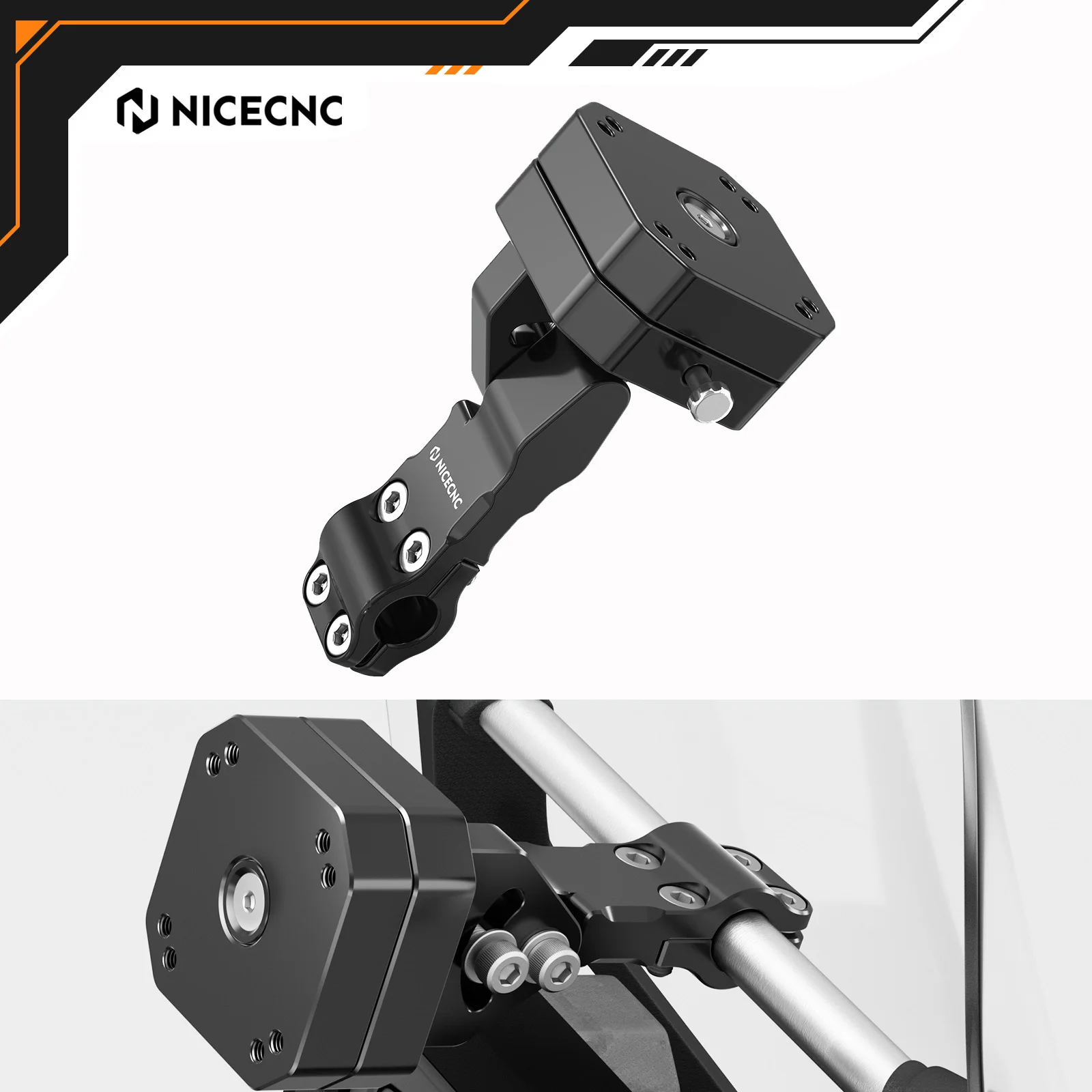 

NICECNC For Yamaha Tenere 700 Super Tenere XTZ1200 For BMW R1200 GS and GSA For Kawasaki Versys Adjustable GPS Mount Bracket