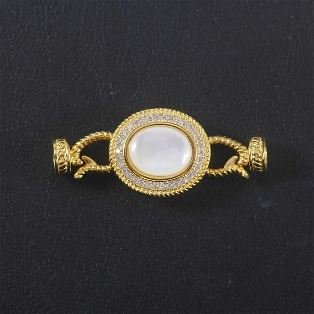 

Ювелирная застежка из стерлингового серебра 925 пробы для DIY ожерелья, браслета, ювелирных изделий, соединительный крючок, серебряные застежки 925, принадлежности для рукоделия