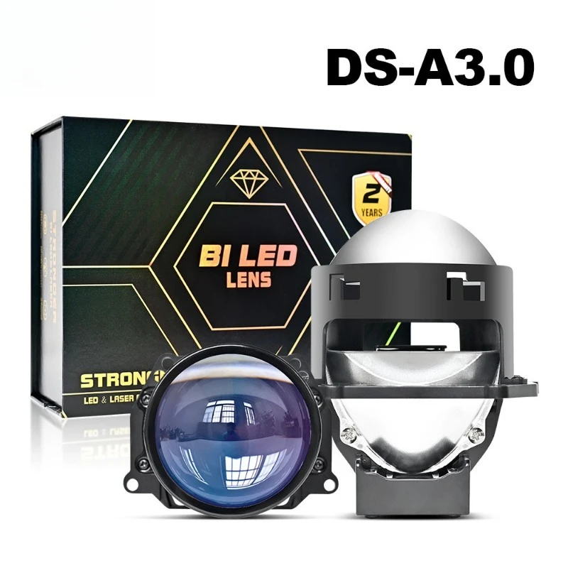 

Automotive LED headlights 3-inch dual lens 70W dual cup ultra bright far and near integrated H4 H7 fisheye light