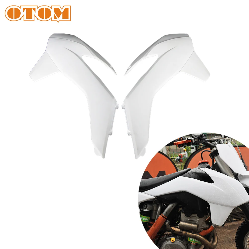 OTOM Motocycle Front Side Spoiler Kit Radiator Shrouds Fuel Tank Guard For KTM SX SXF XC 125 150 250 350 450 K6 Motocross Enduro