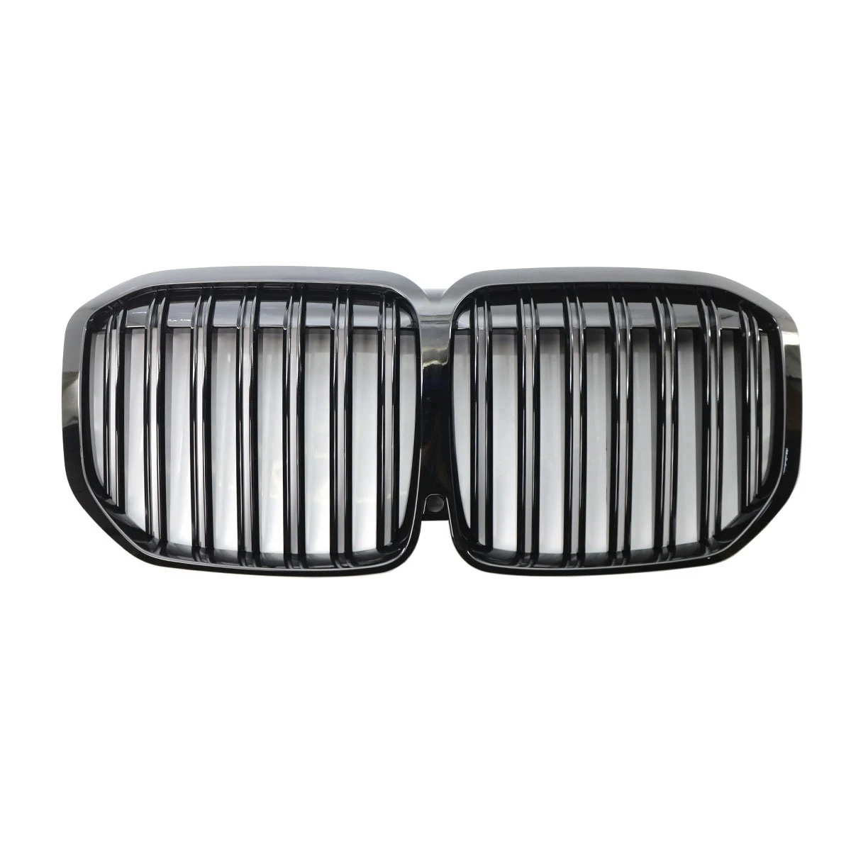 2019 2020 2021 Performance Style Kidney Grille for-BMW X7 G07 Double Slats Glossy Black Grill Front Hood Insert