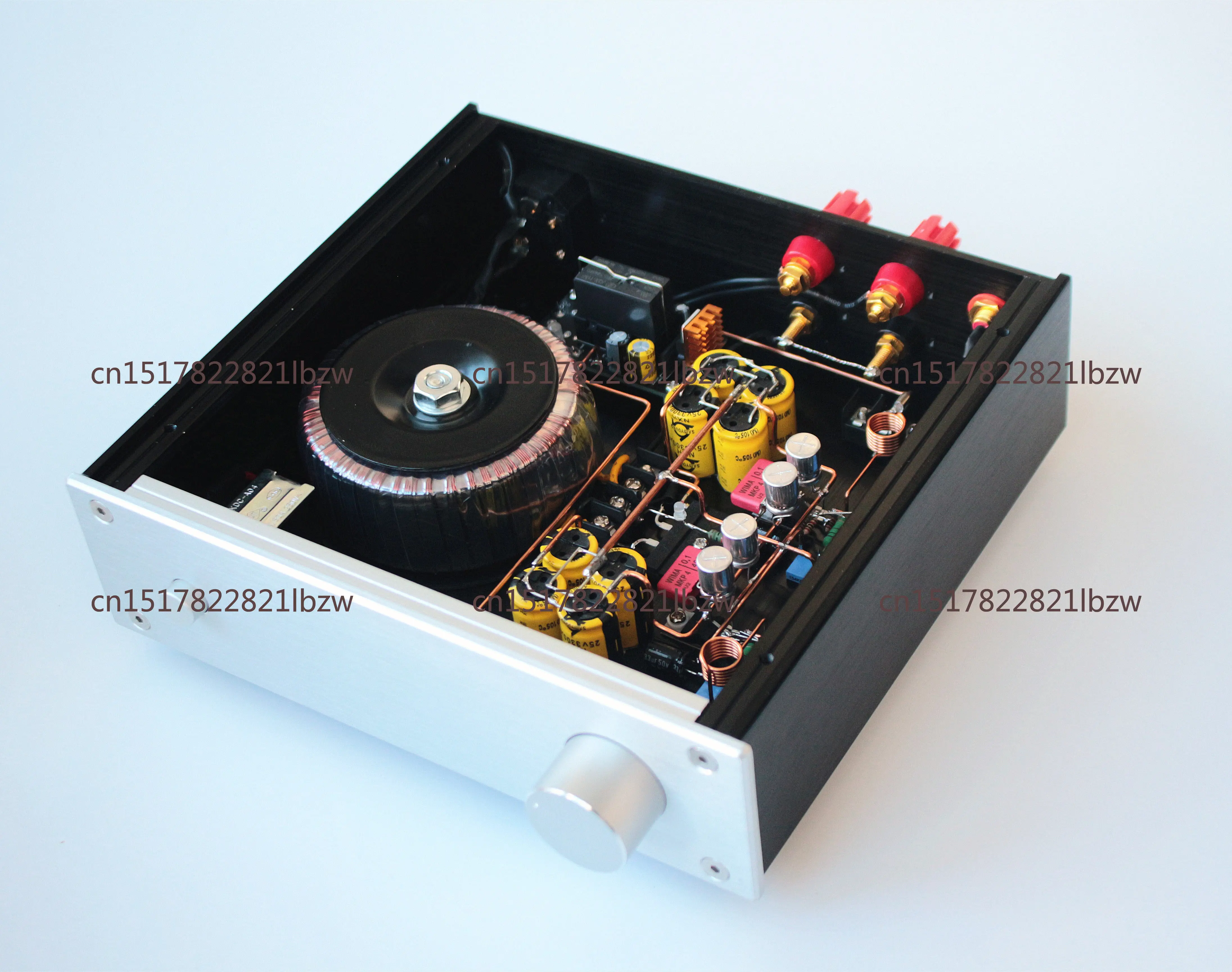 Hi-end Stereo Audio Power Amplifier Scaffolding power amplifier TDA2050 or LM1875 HIFI power amplifier 30W+30W