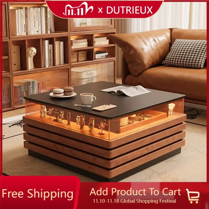 

Wood Modern Coffee Tables Small Hardcover Sofa Side Coffee Table Design Floor Mesa Centro Salon Living Room Furniture