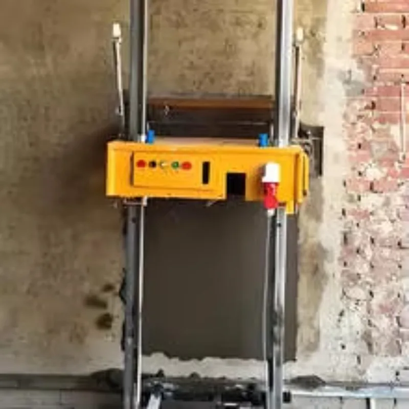 Manual Loading Wall Plastering Tools Automatic Lightweight Plaster Plastering Equipment 5-30mm Thickness Construction Machine