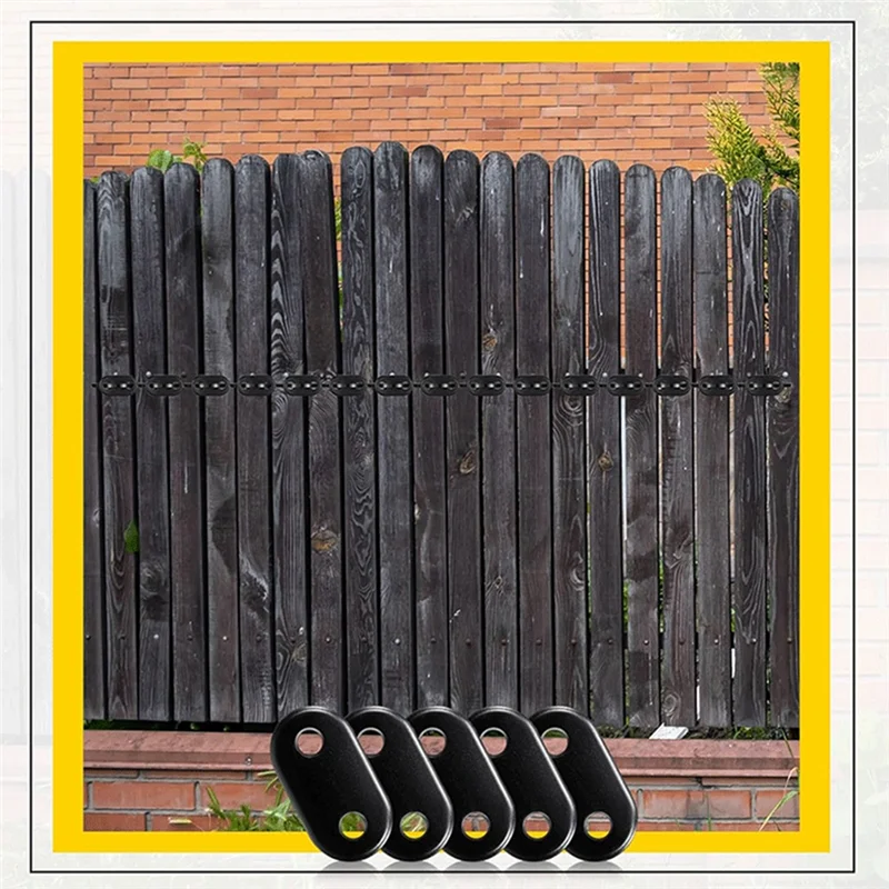 ABZC-100-Piece Set Of Black Plastic Cord Locks With 2 Holes For Rope, Spring Toggle Slider, Secure Clamping Mechanism