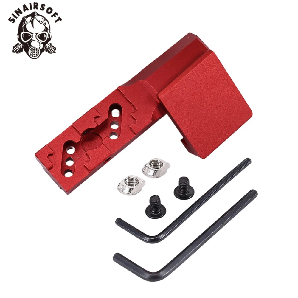 

Tactical ARIS Series Surefir M300 M600 Offset Scout Mount Fit Mlok Keymod SMR Rail Base Hunting Flashlight Mount