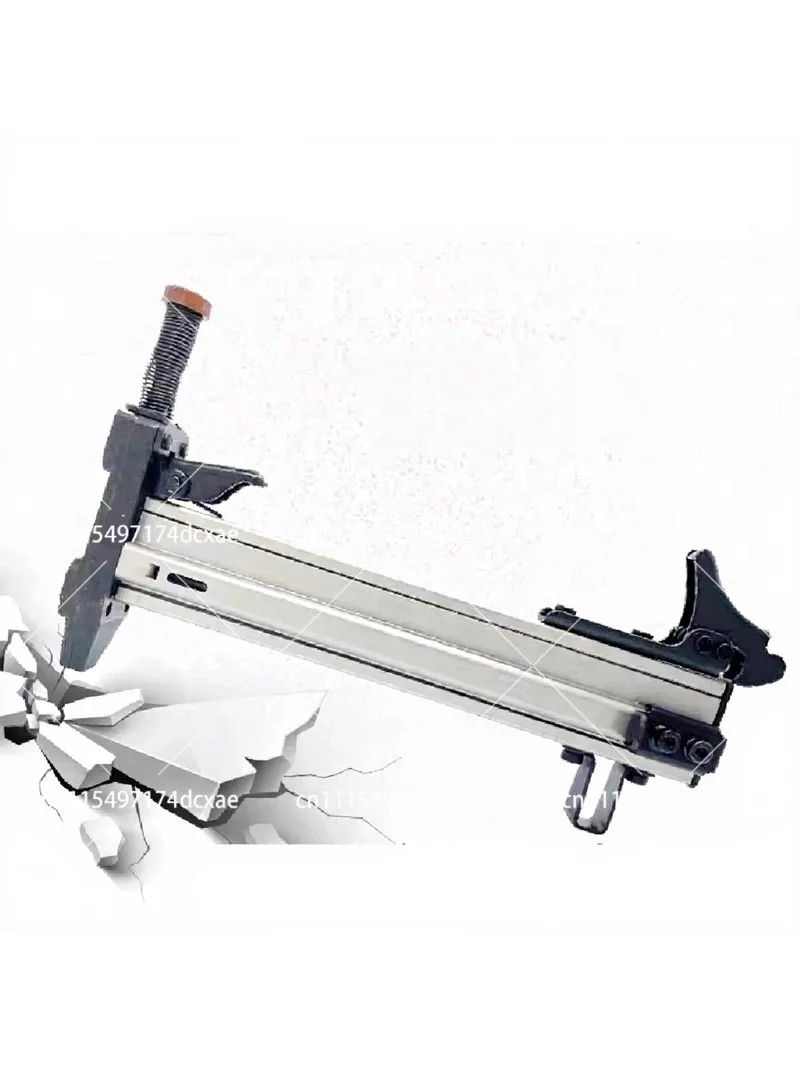ST25 Manual Steel Nail Gun Semi-Automatic Reset Cement Wall Nail Driver for Groove Wiring Fixing Tool